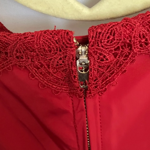 Target x Neiman Marcus-Jason Wu:Red Holiday/Christmas Dress- Gold tone-24 Months - Picture 11 of 16